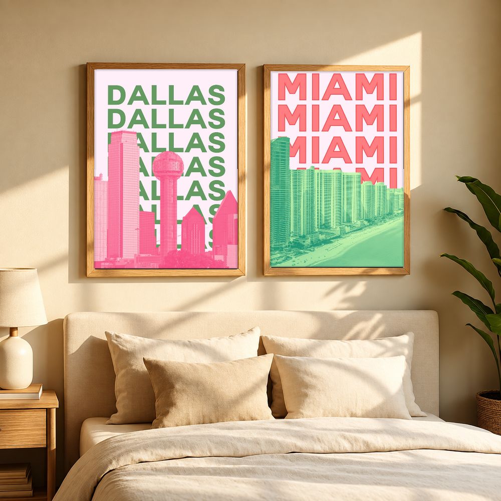 Set de 0 cuadros decorativos que combinan