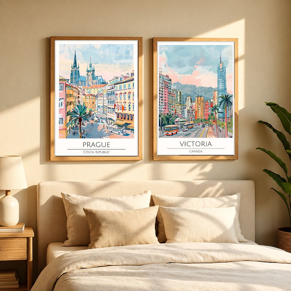 Set de 0 cuadros decorativos que combinan