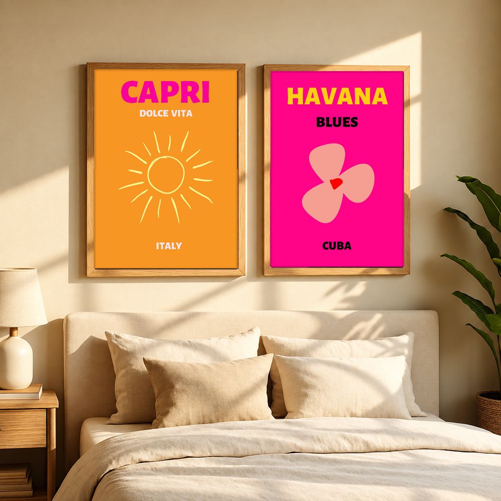 Set de 0 cuadros decorativos que combinan
