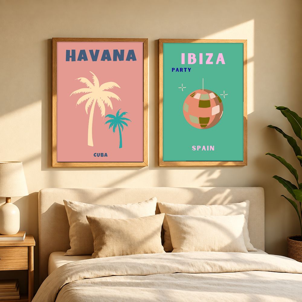 Set de 0 cuadros decorativos que combinan