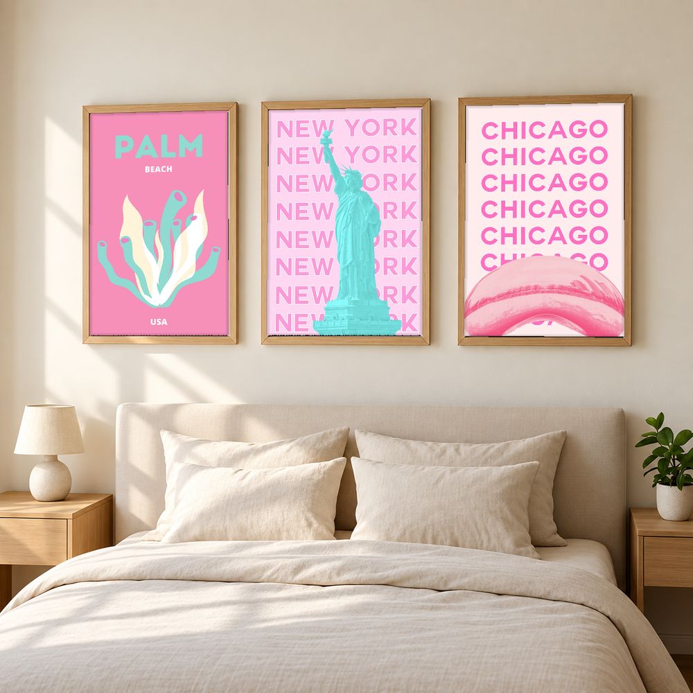 Set de 0 cuadros decorativos que combinan