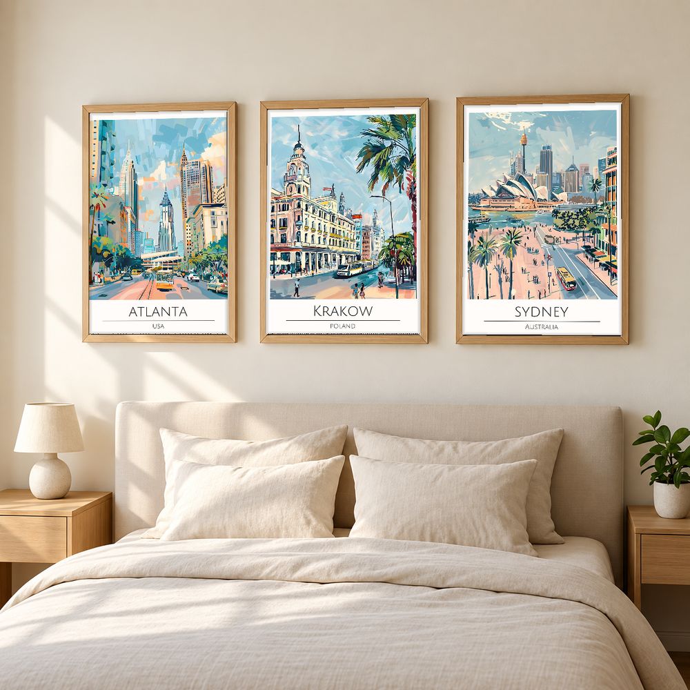 Set de 0 cuadros decorativos que combinan