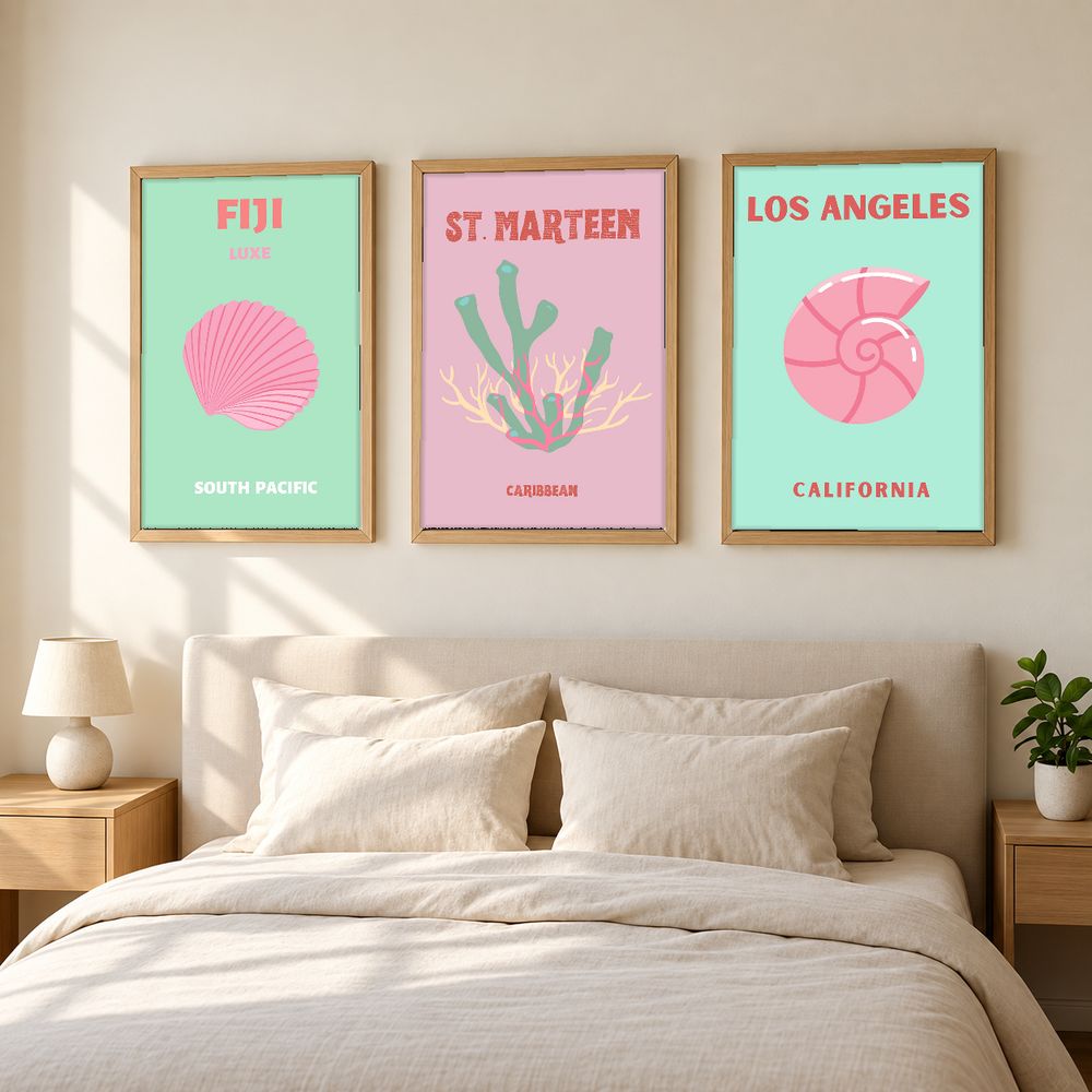 Set de 0 cuadros decorativos que combinan