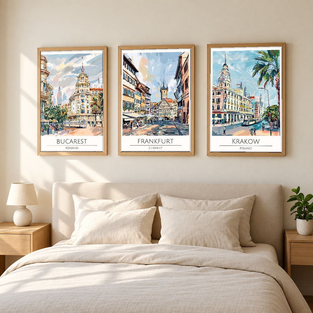 Set de 0 cuadros decorativos que combinan