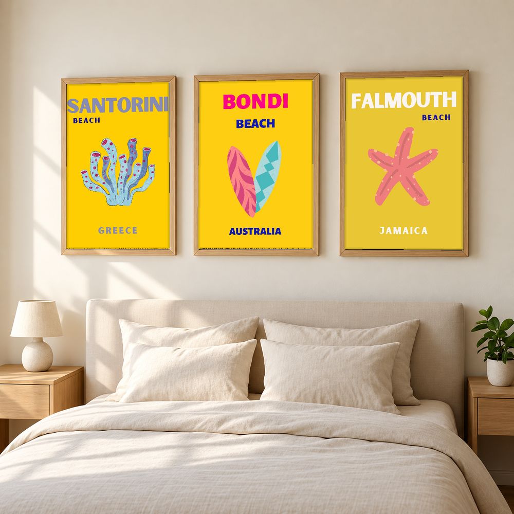 Set de 0 cuadros decorativos que combinan