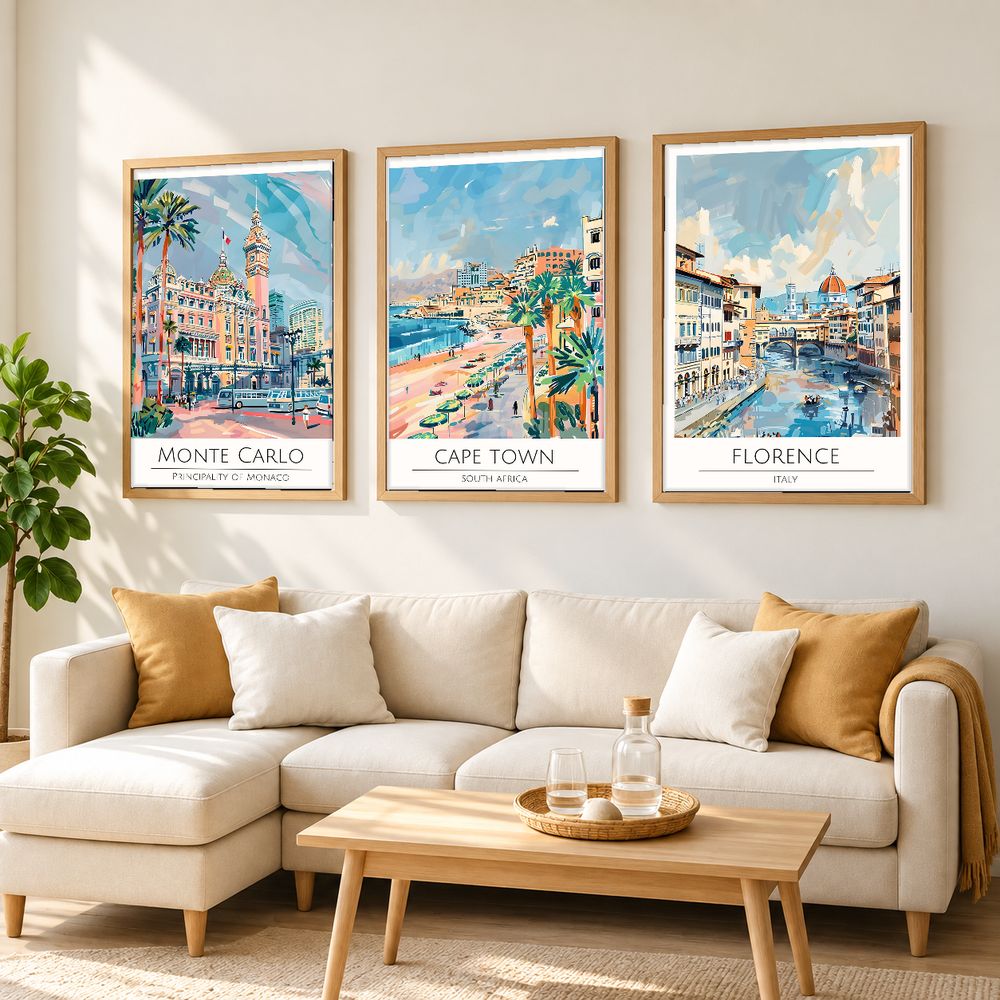 Set de 0 cuadros decorativos que combinan