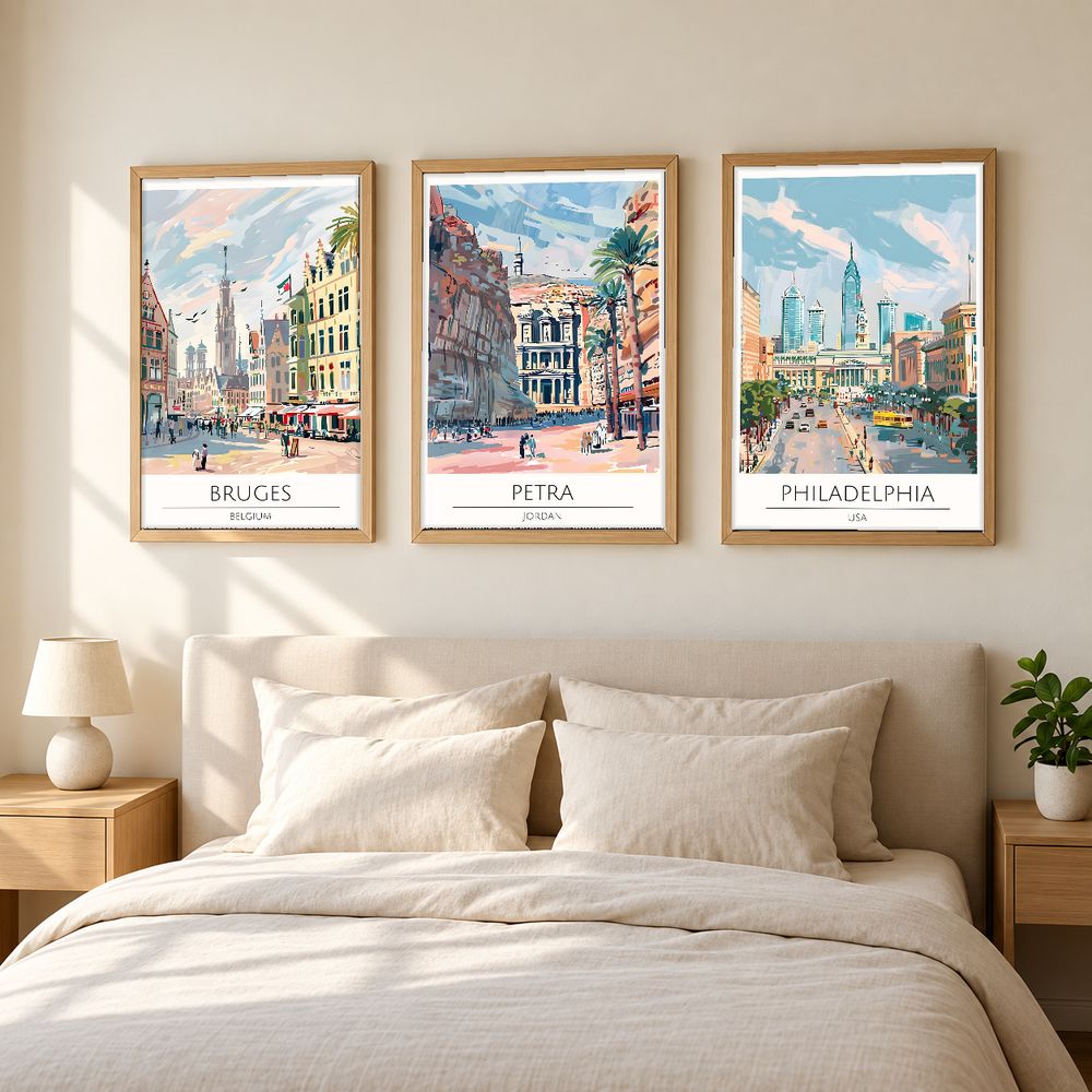 Set de 0 cuadros decorativos que combinan
