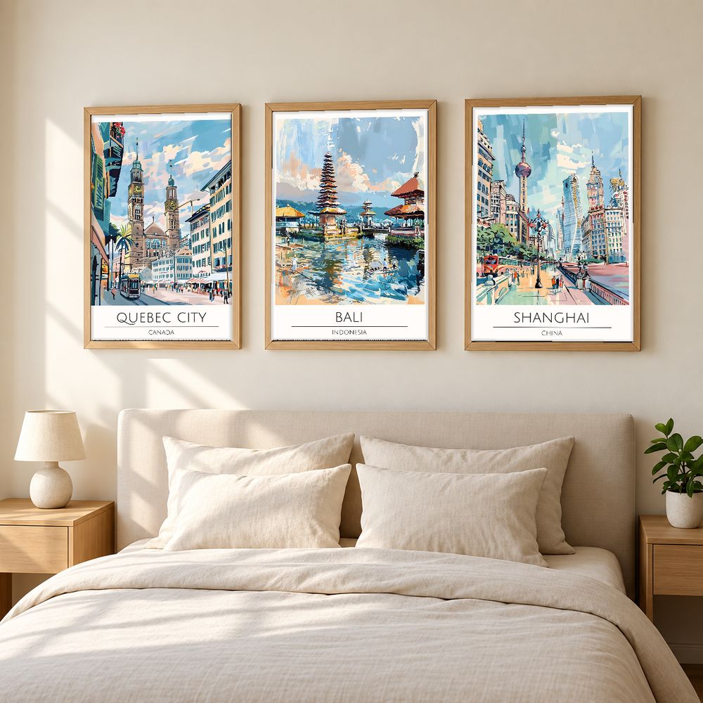 Set de 0 cuadros decorativos que combinan