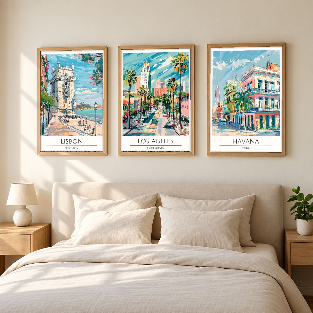 Set de 0 cuadros decorativos que combinan