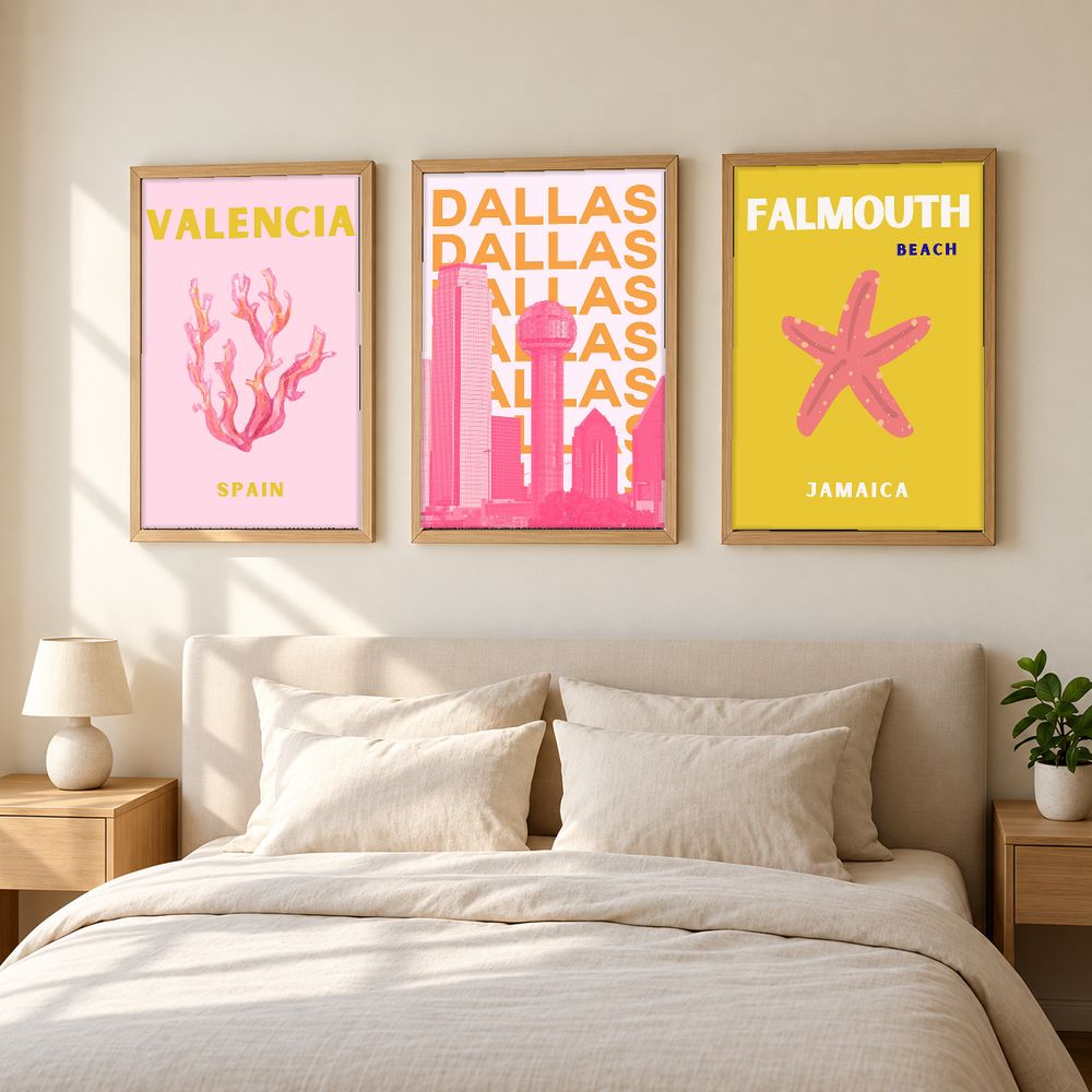 Set de 0 cuadros decorativos que combinan