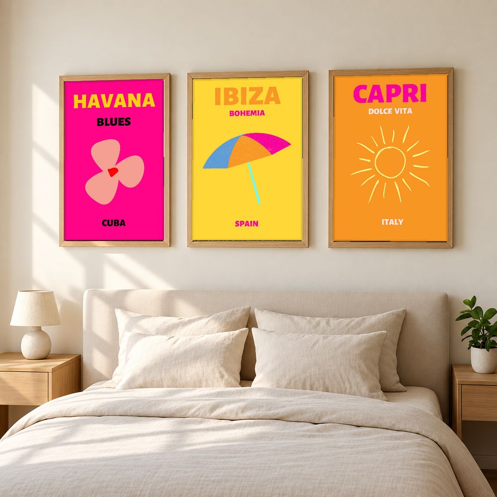 Set de 0 cuadros decorativos que combinan