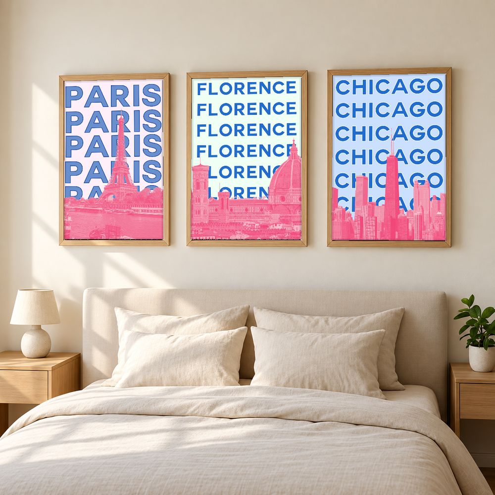 Set de 0 cuadros decorativos que combinan