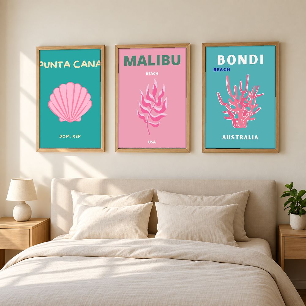 Set de 0 cuadros decorativos que combinan