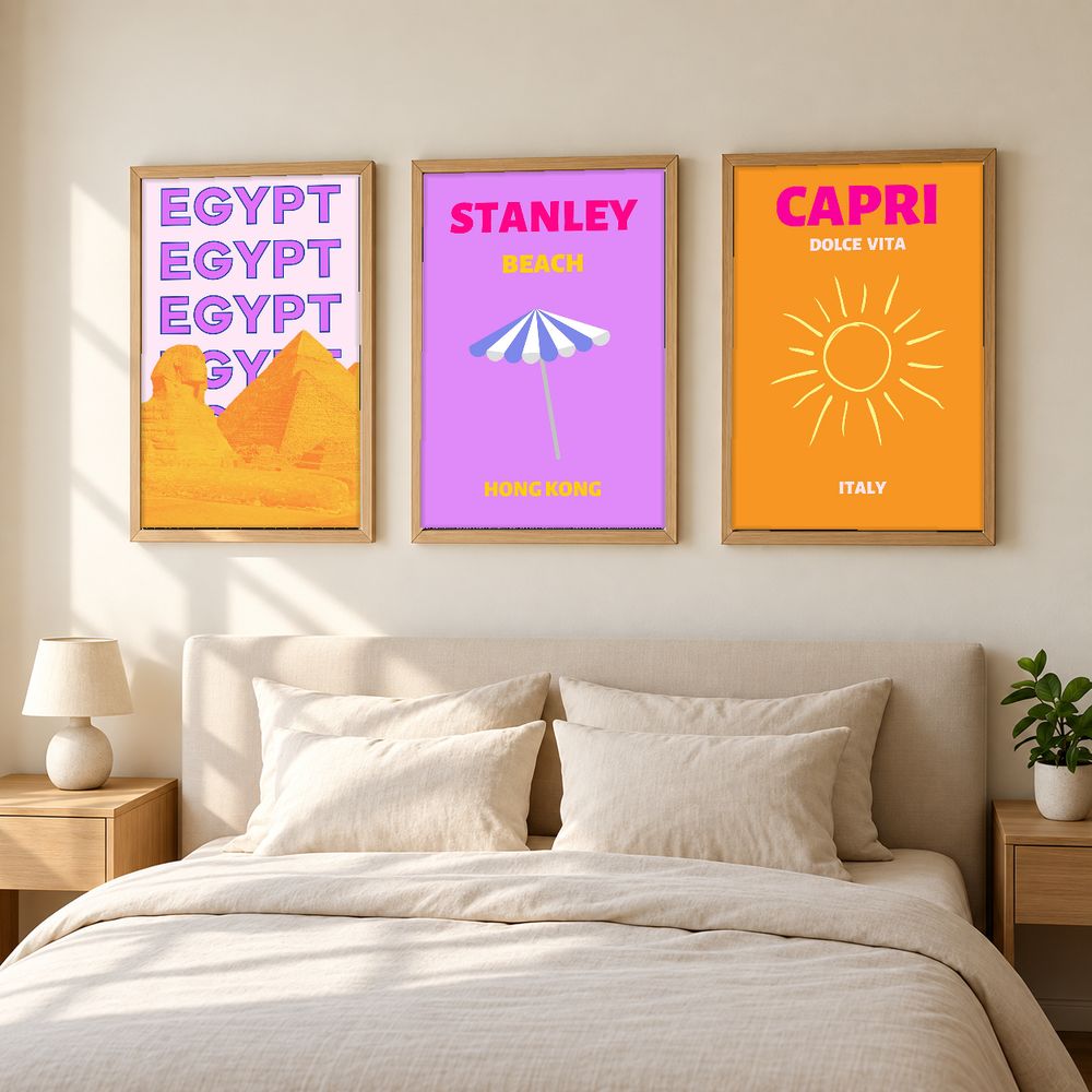 Set de 0 cuadros decorativos que combinan