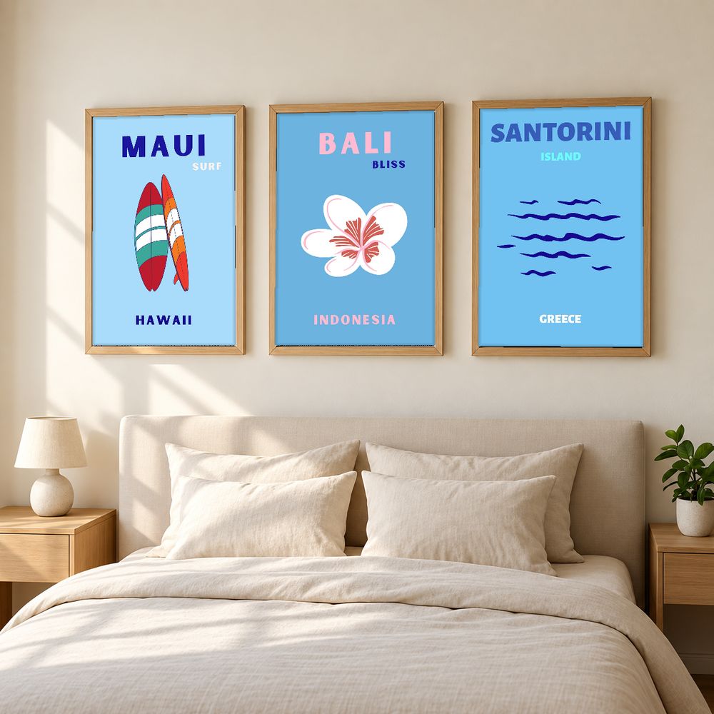 Set de 0 cuadros decorativos que combinan
