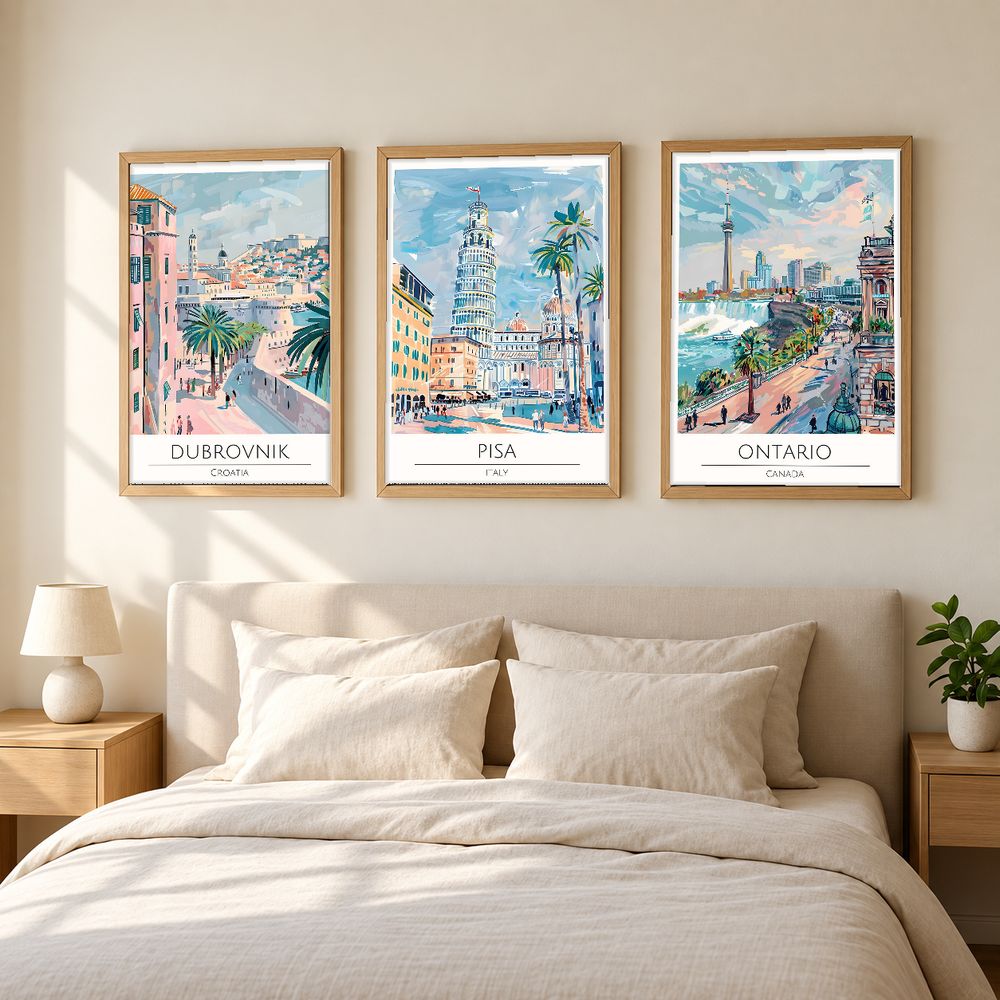Set de 0 cuadros decorativos que combinan