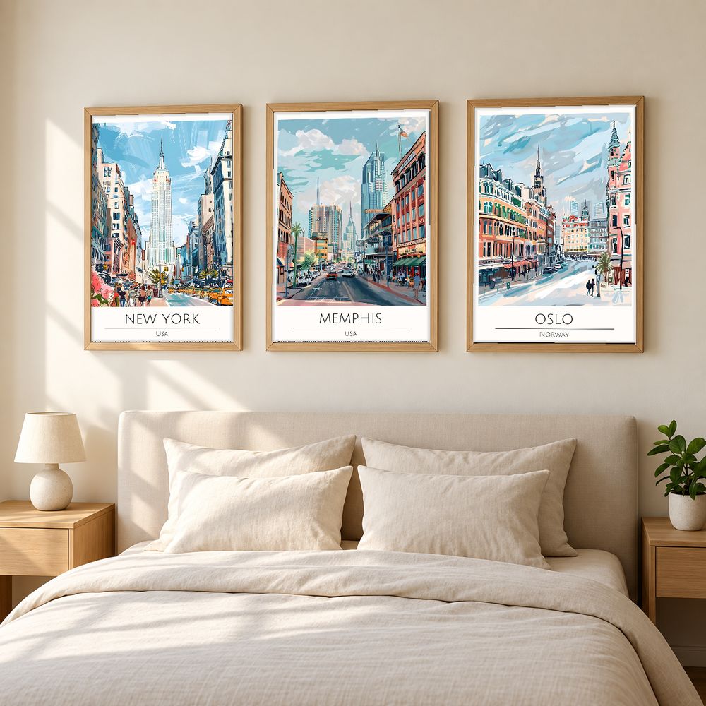 Set de 0 cuadros decorativos que combinan