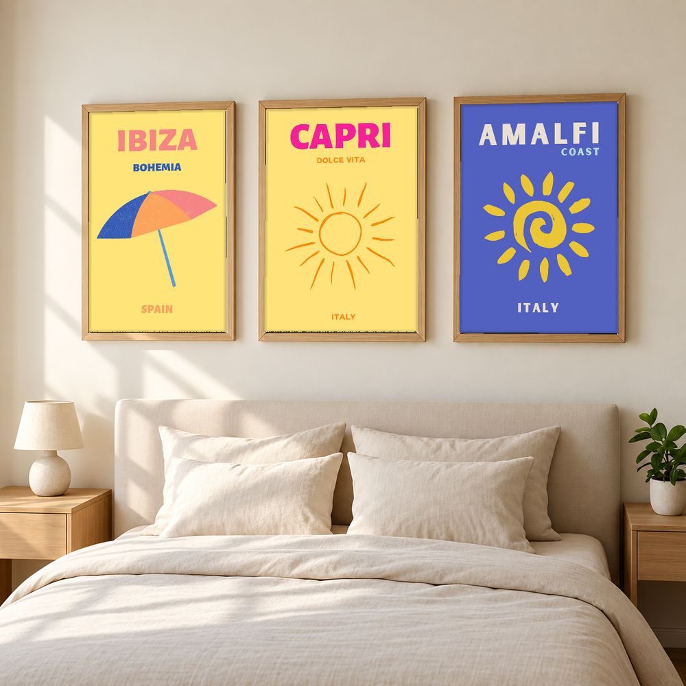 Set de 0 cuadros decorativos que combinan