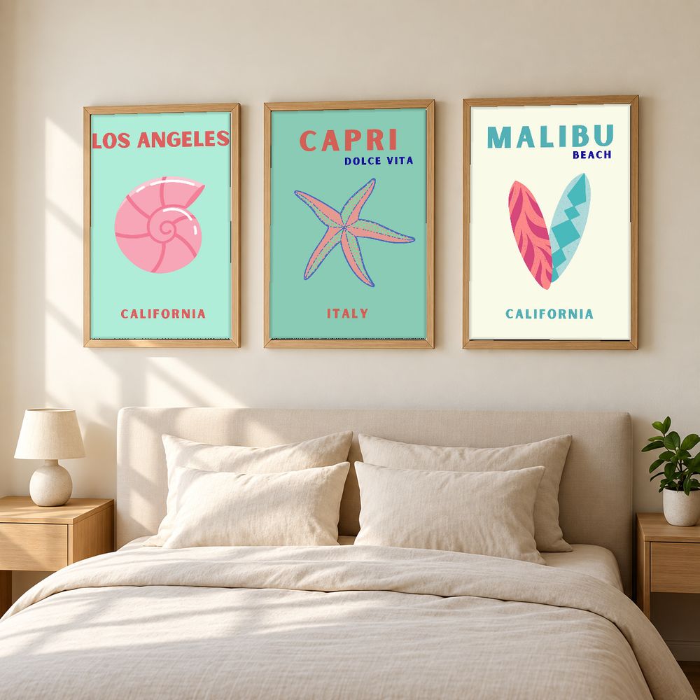Set de 0 cuadros decorativos que combinan