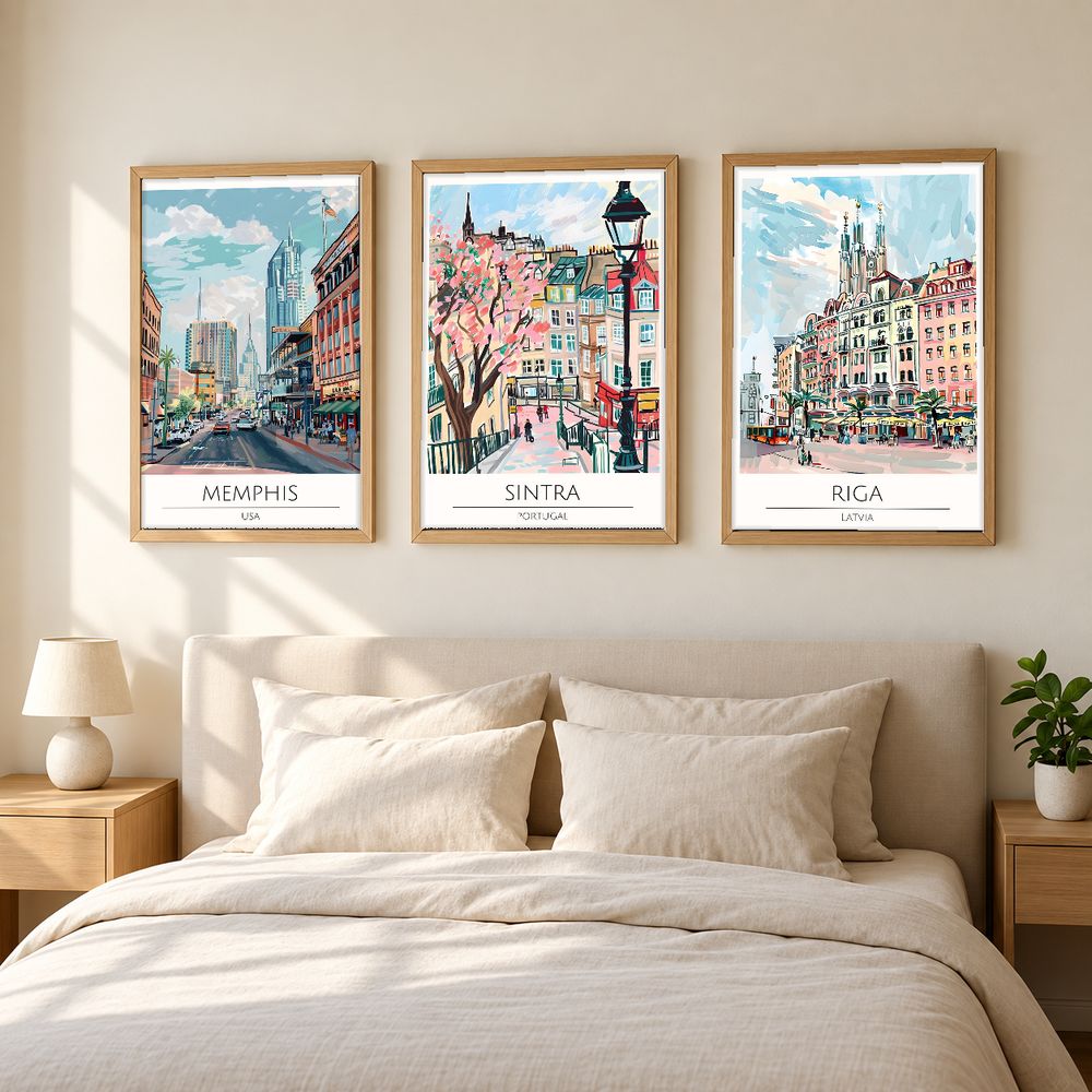 Set de 0 cuadros decorativos que combinan