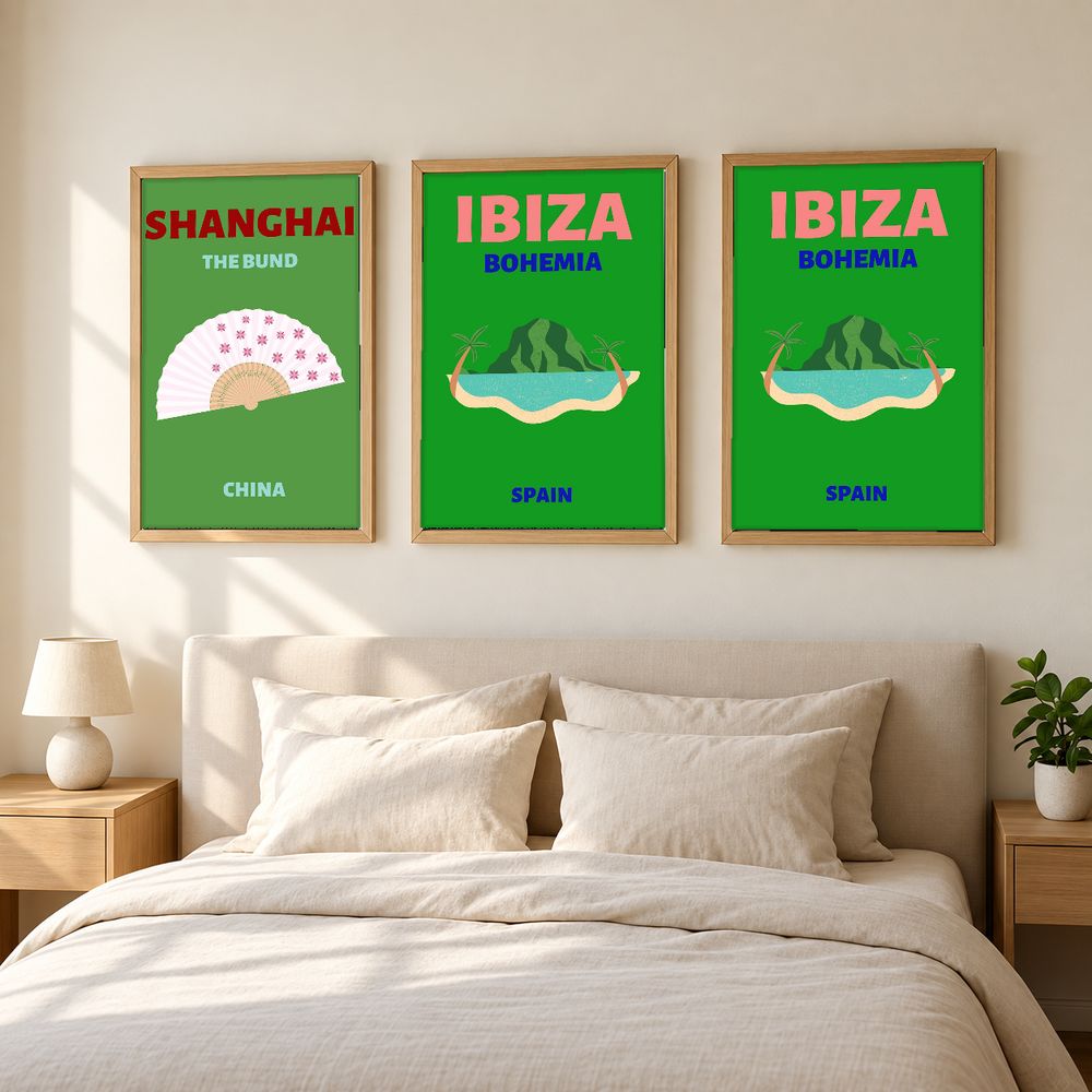 Set de 0 cuadros decorativos que combinan