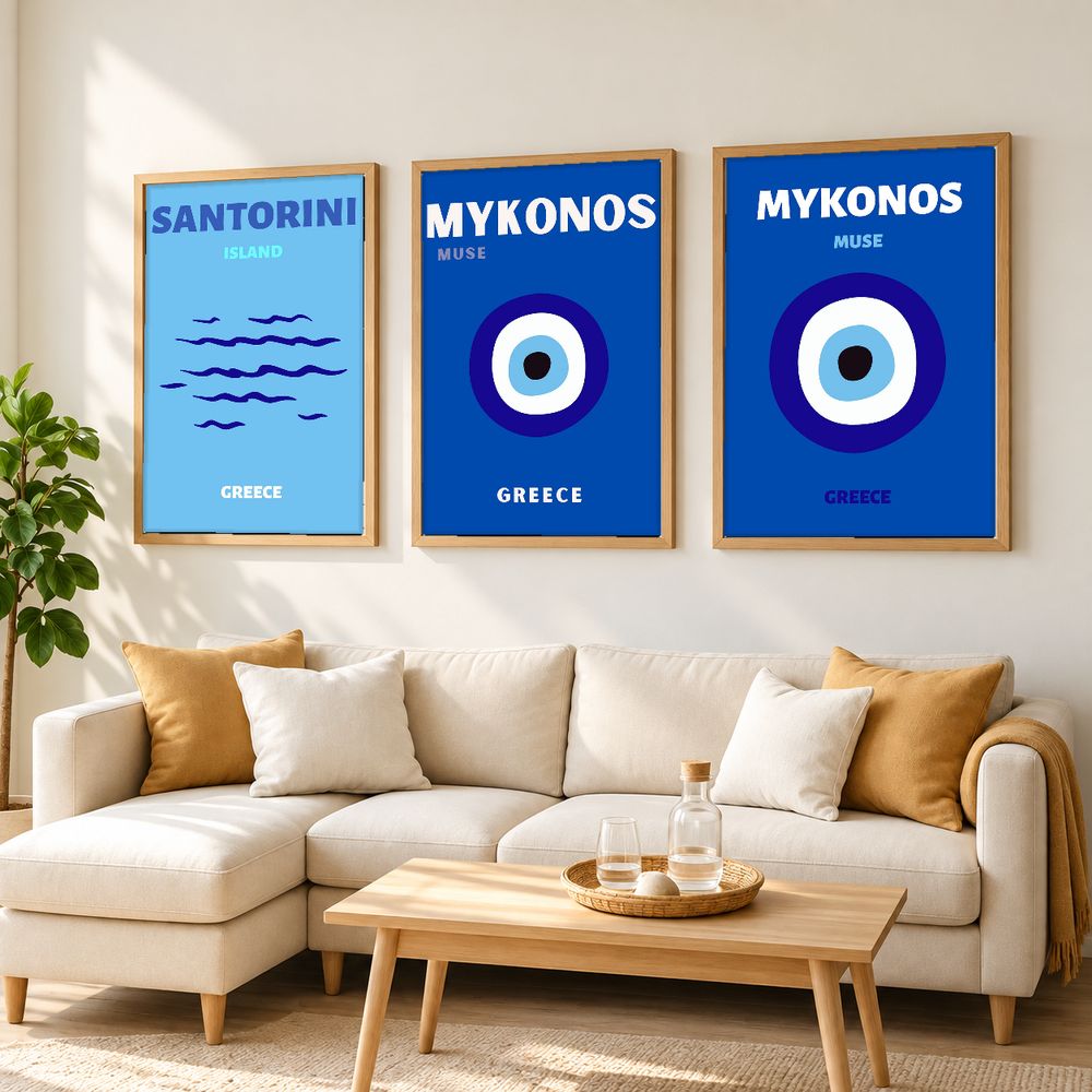 Set de 0 cuadros decorativos que combinan