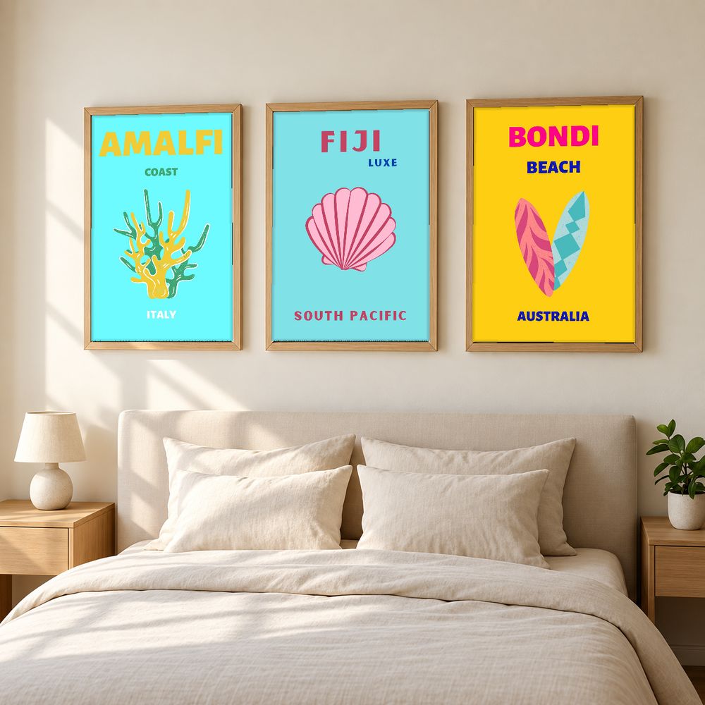 Set de 0 cuadros decorativos que combinan
