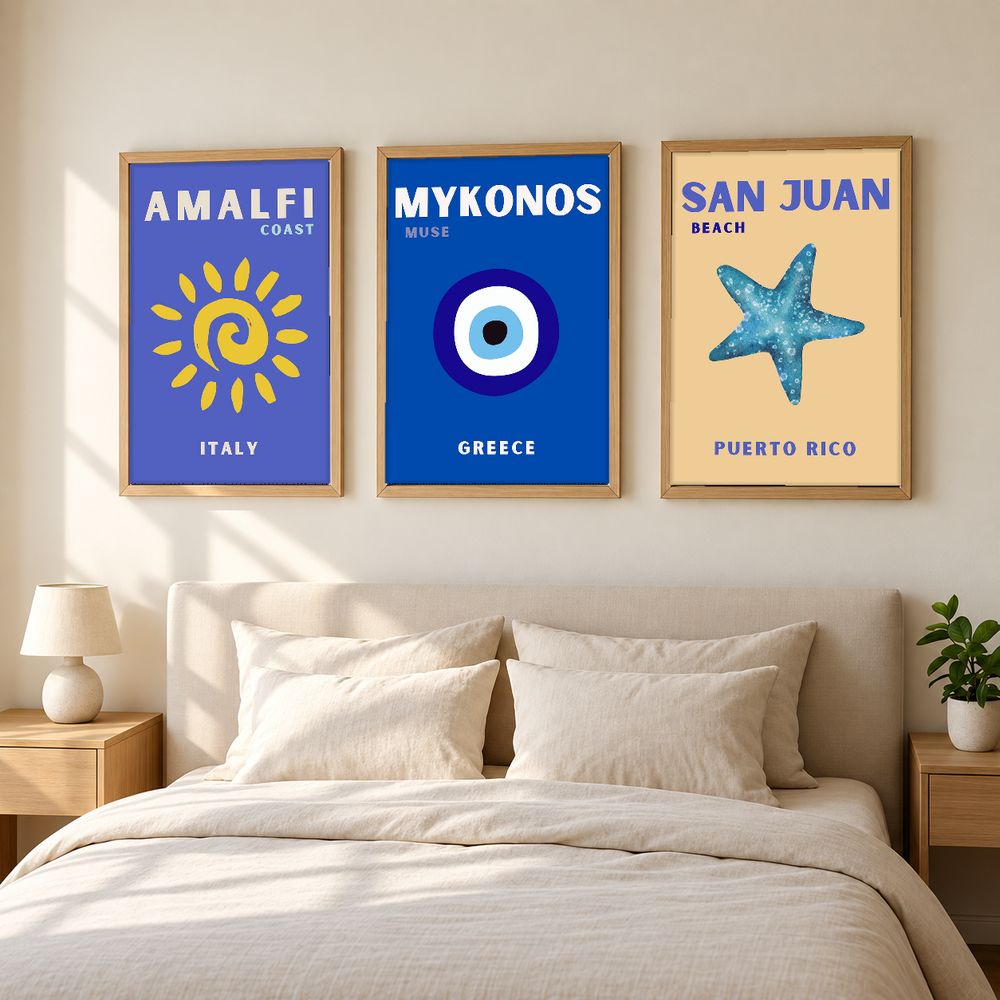 Set de 0 cuadros decorativos que combinan