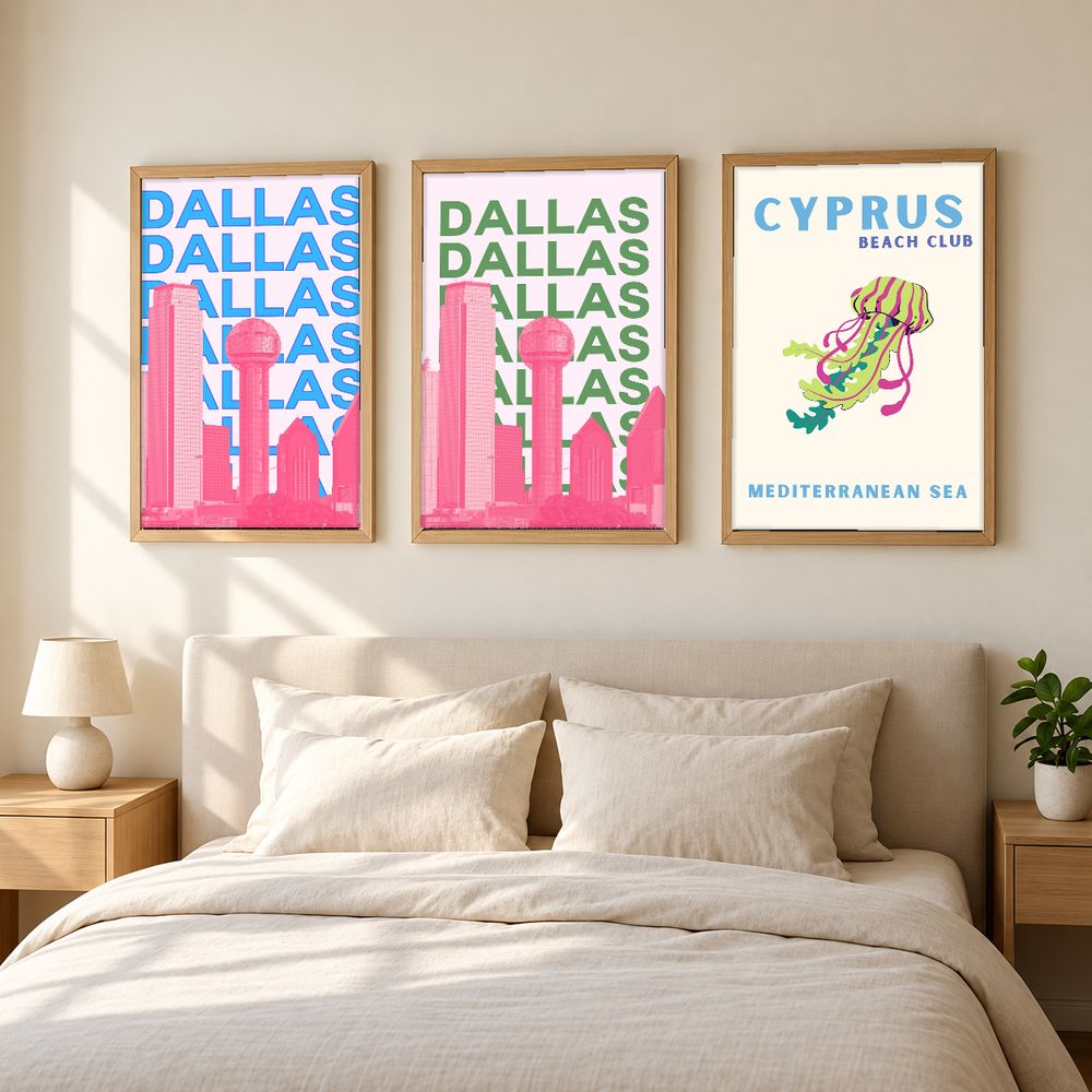 Set de 0 cuadros decorativos que combinan