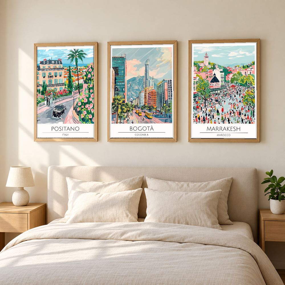 Set de 0 cuadros decorativos que combinan