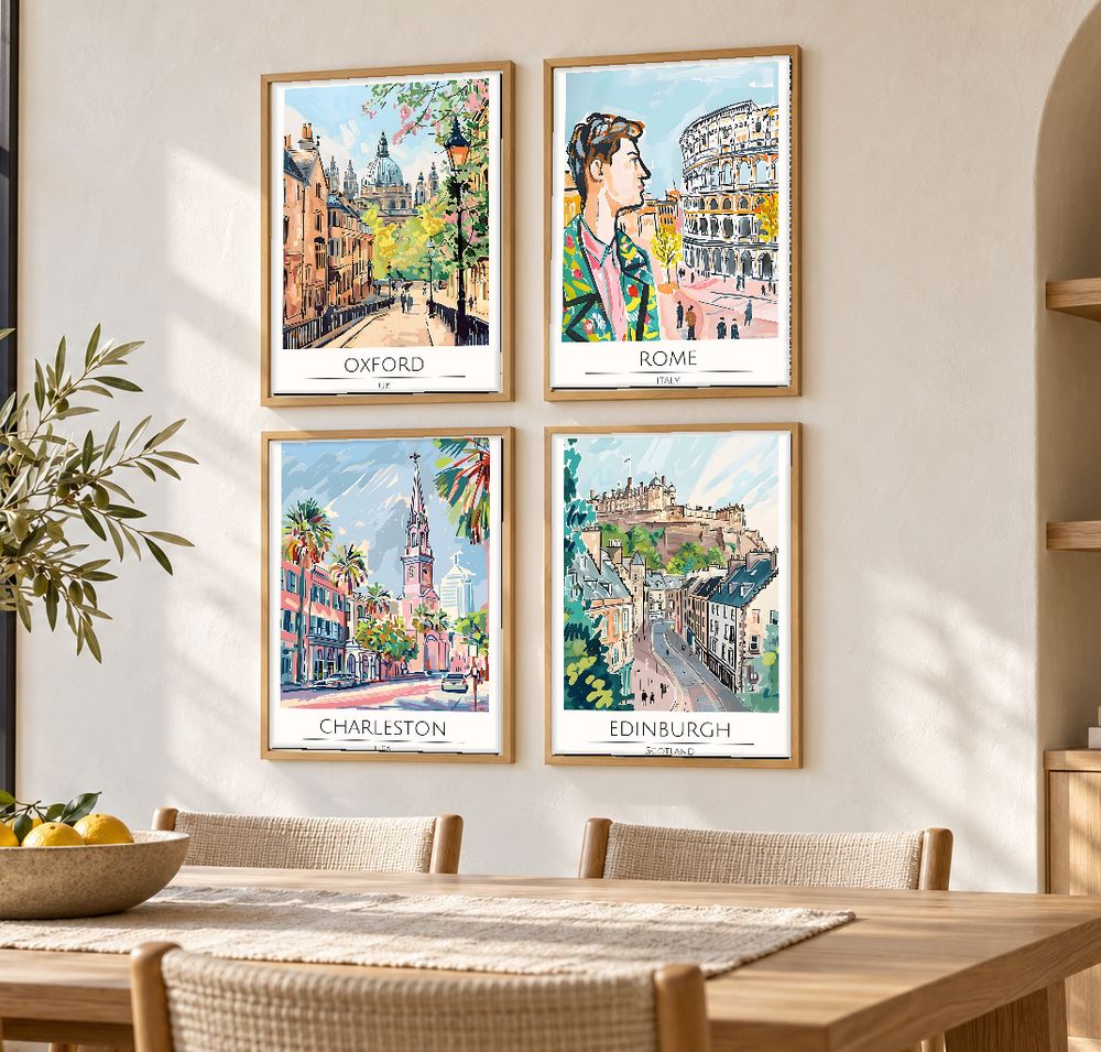 Set de 0 cuadros decorativos que combinan