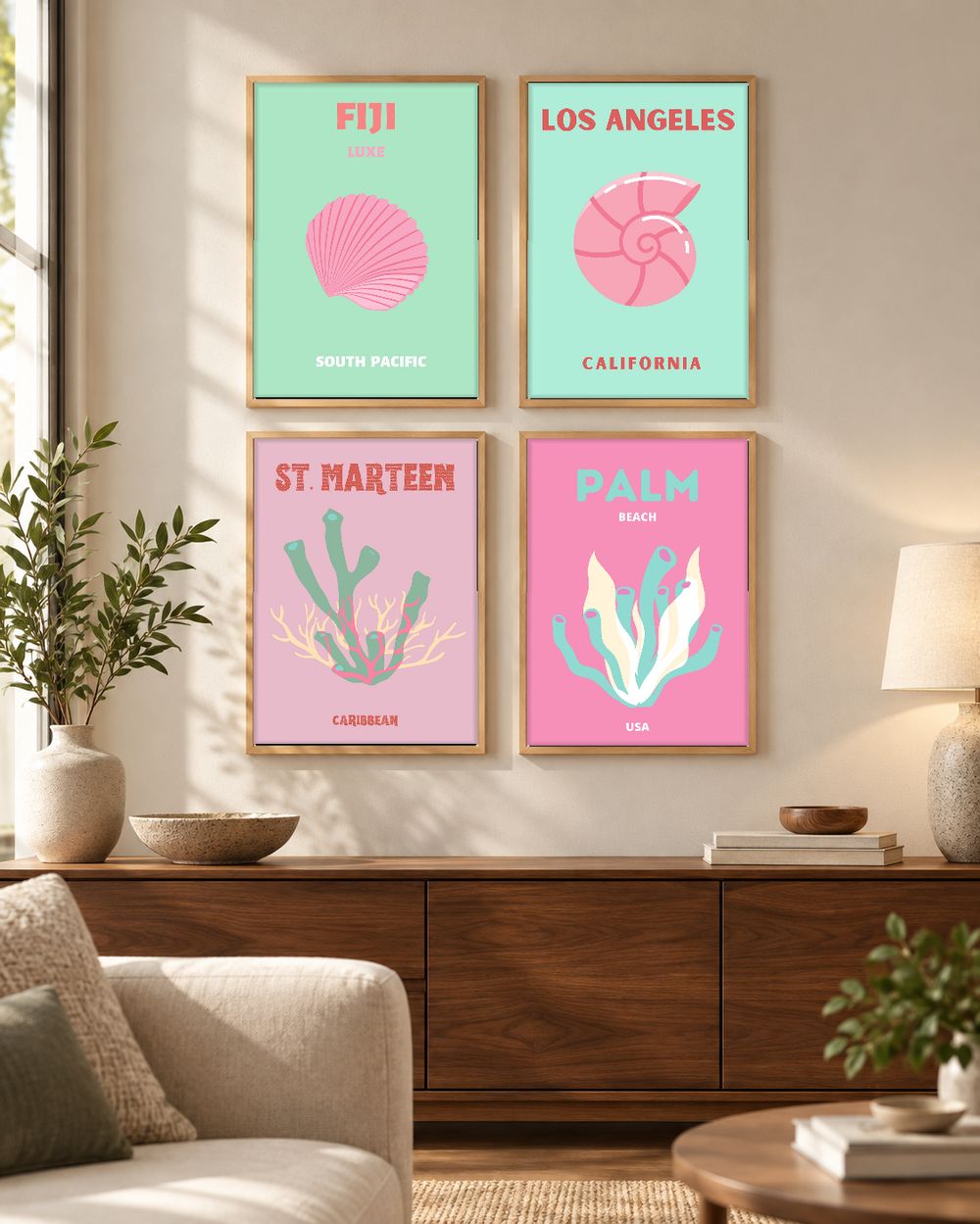 Set de 0 cuadros decorativos que combinan