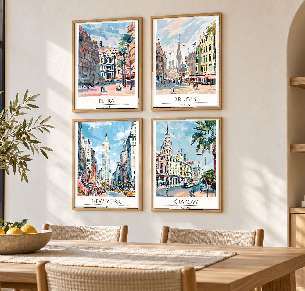 Set de 0 cuadros decorativos que combinan