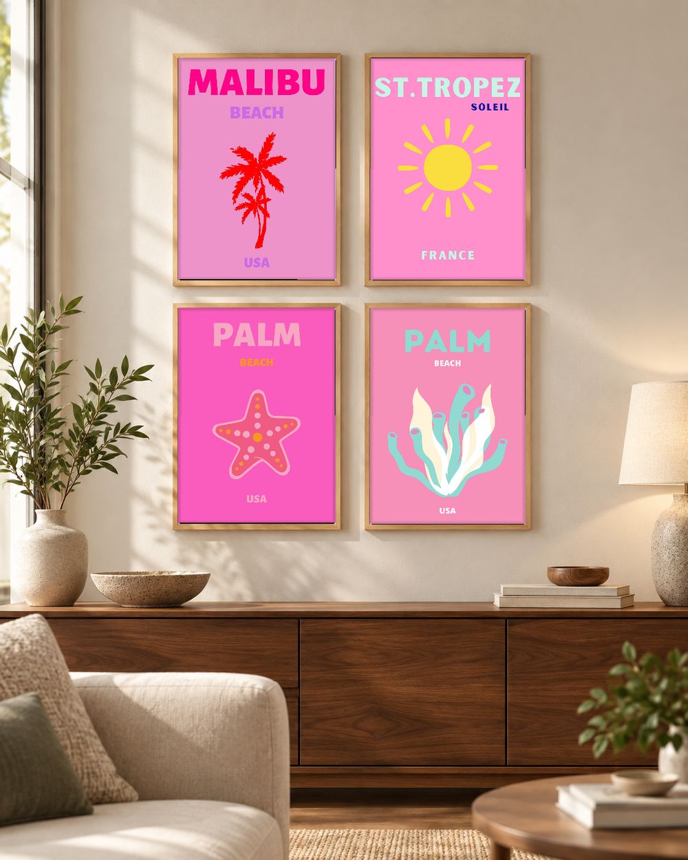Set de 0 cuadros decorativos que combinan