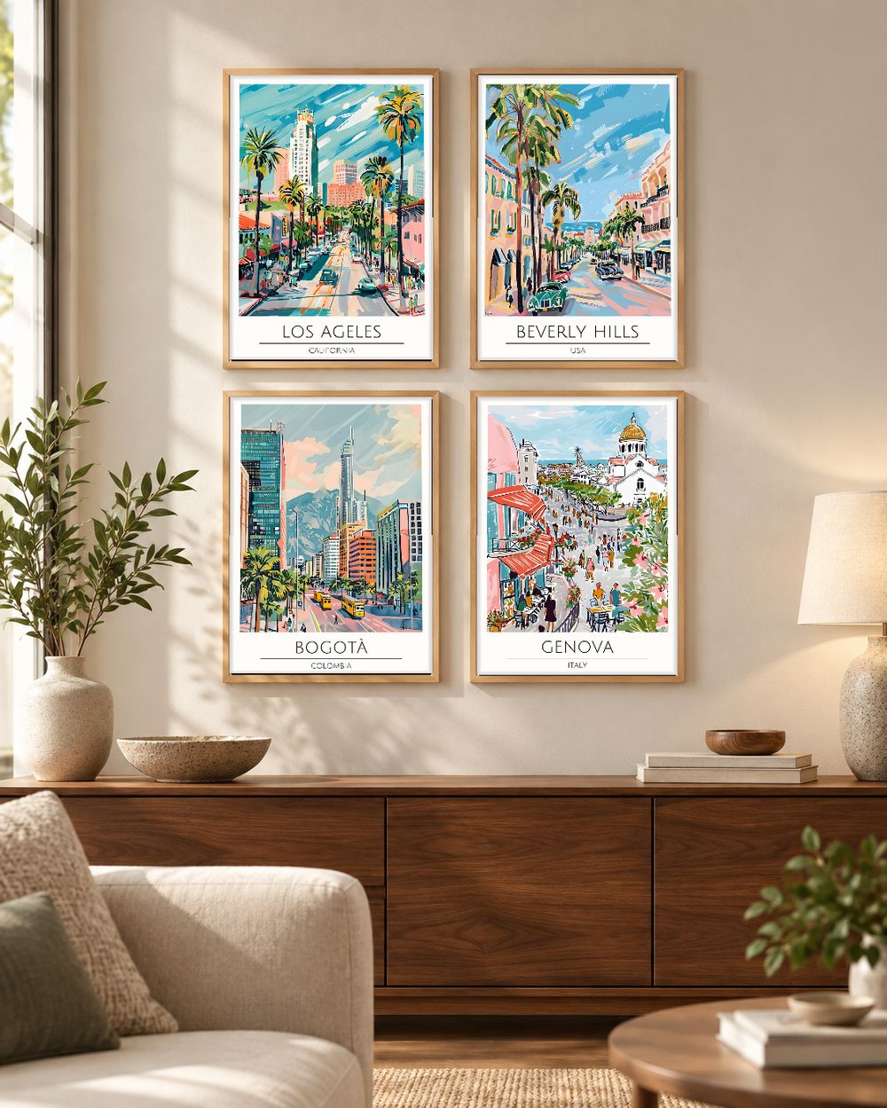 Set de 0 cuadros decorativos que combinan