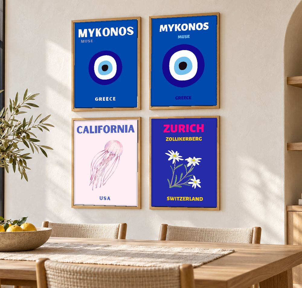 Set de 0 cuadros decorativos que combinan
