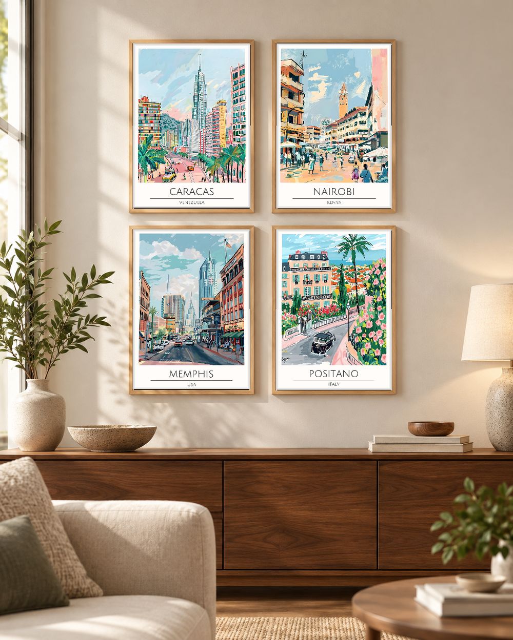 Set de 0 cuadros decorativos que combinan