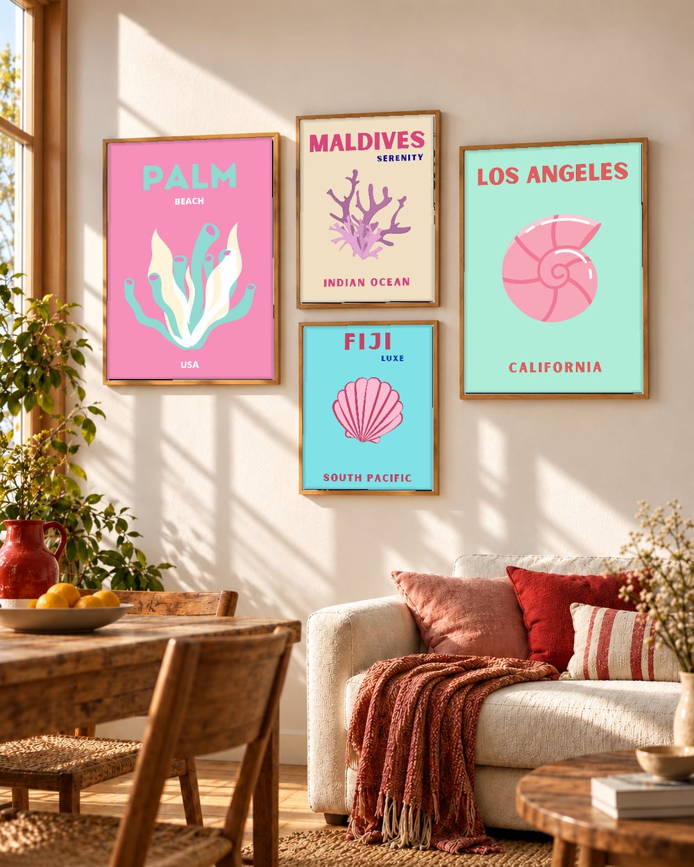 Set de 0 cuadros decorativos que combinan
