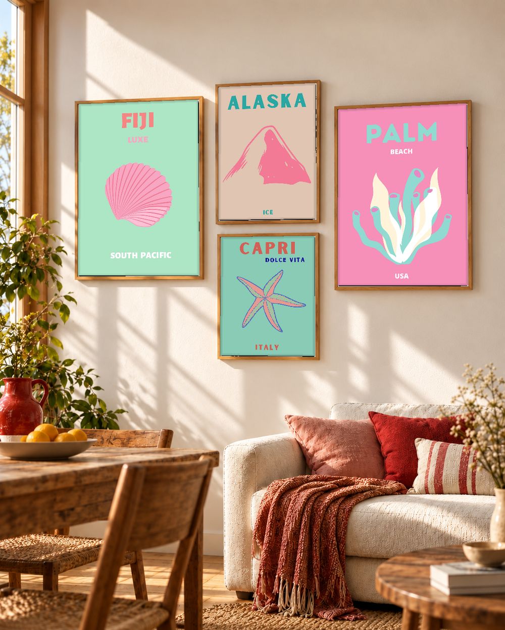 Set de 0 cuadros decorativos que combinan