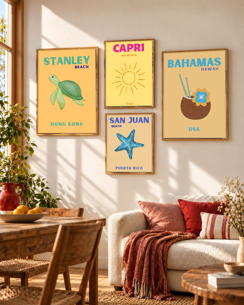 Set de 0 cuadros decorativos que combinan