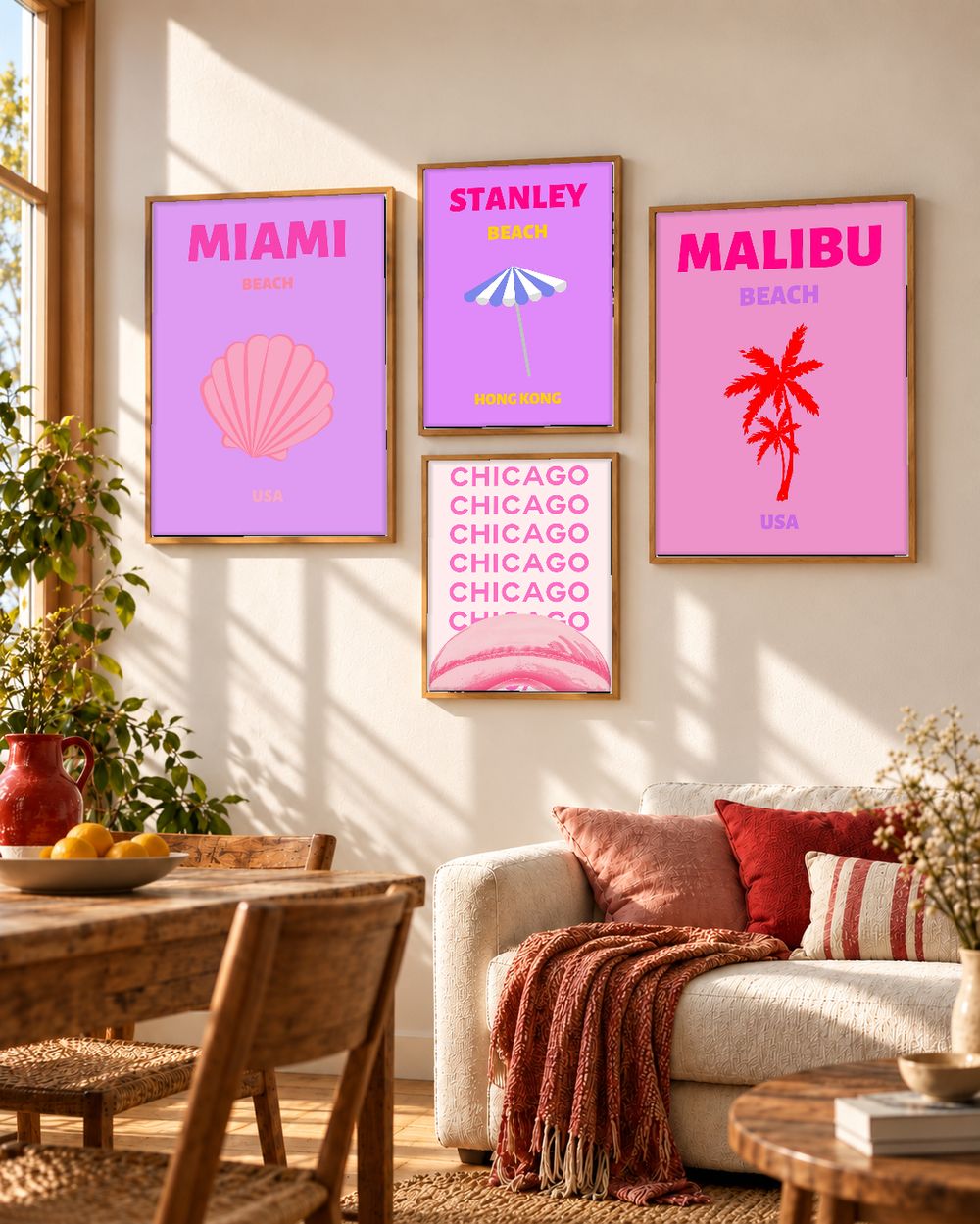 Set de 0 cuadros decorativos que combinan