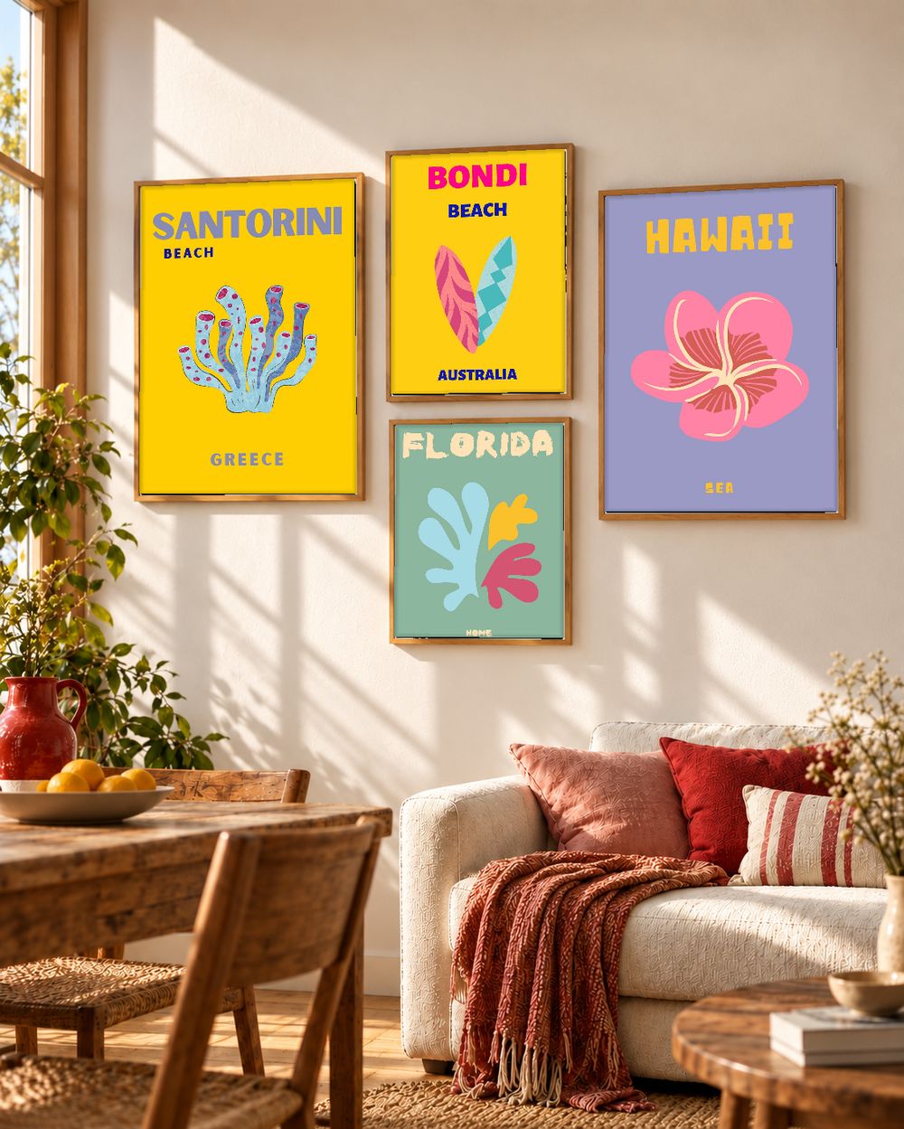 Set de 0 cuadros decorativos que combinan