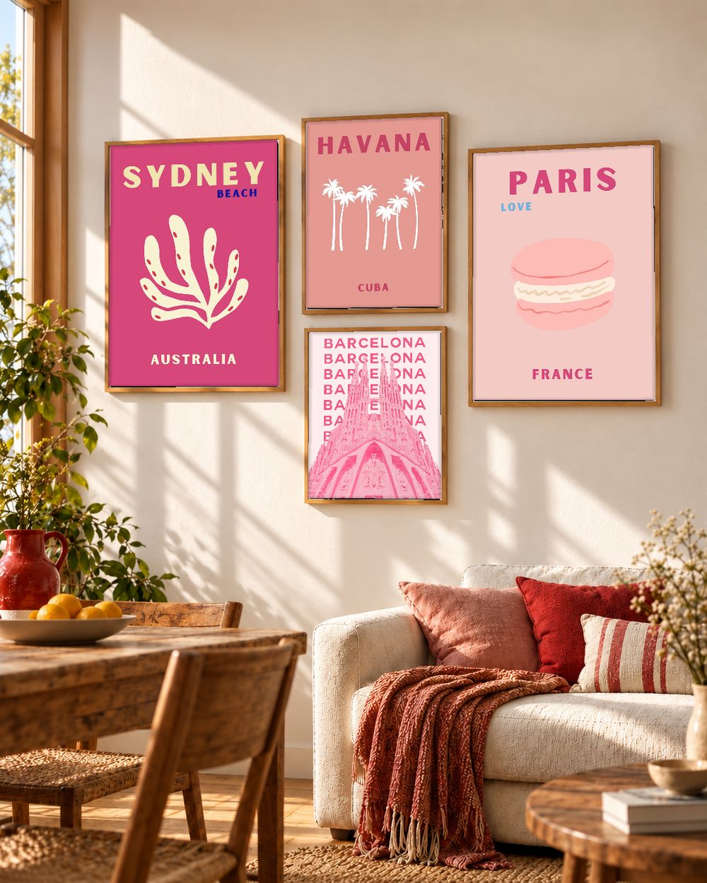Set de 0 cuadros decorativos que combinan