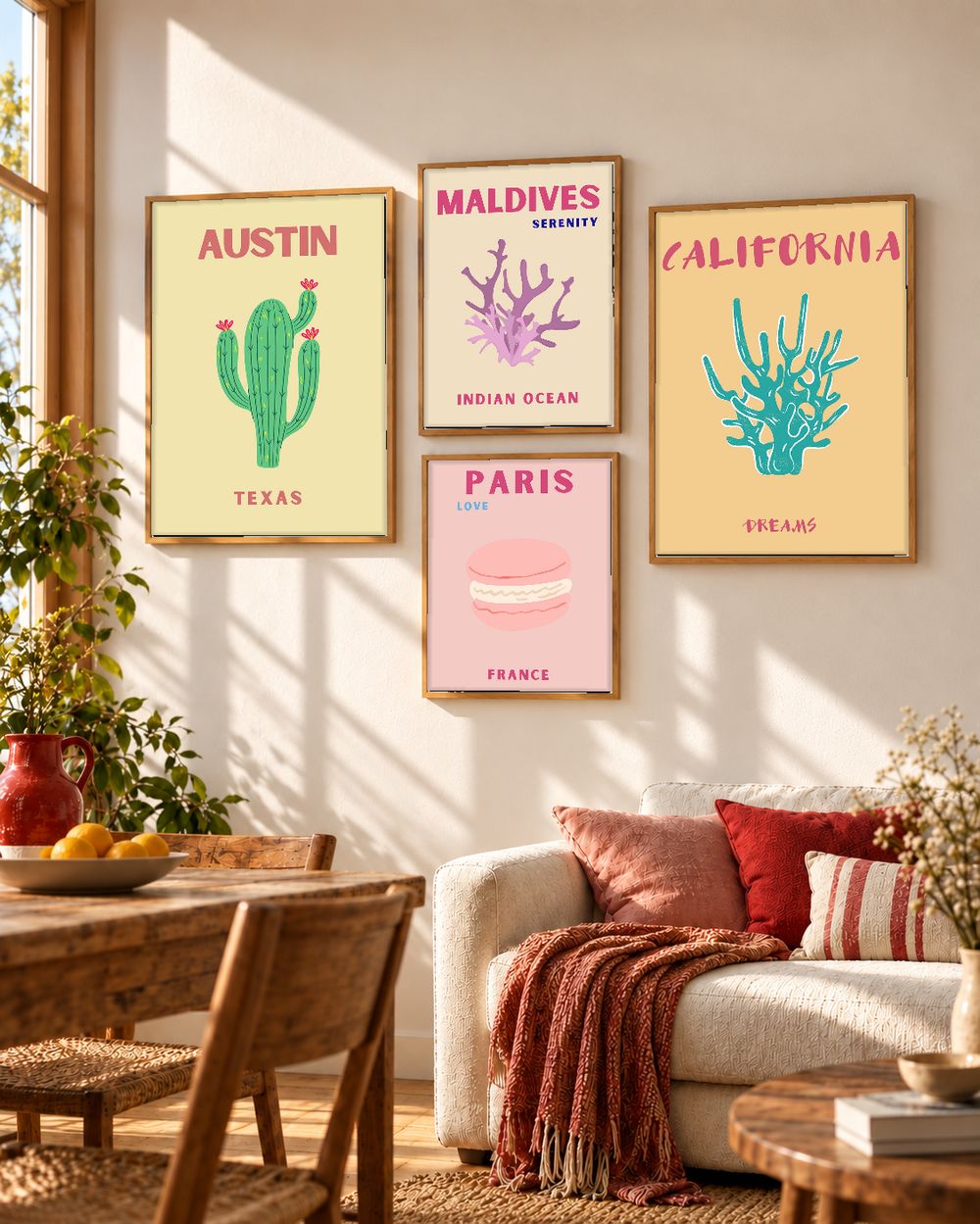 Set de 0 cuadros decorativos que combinan
