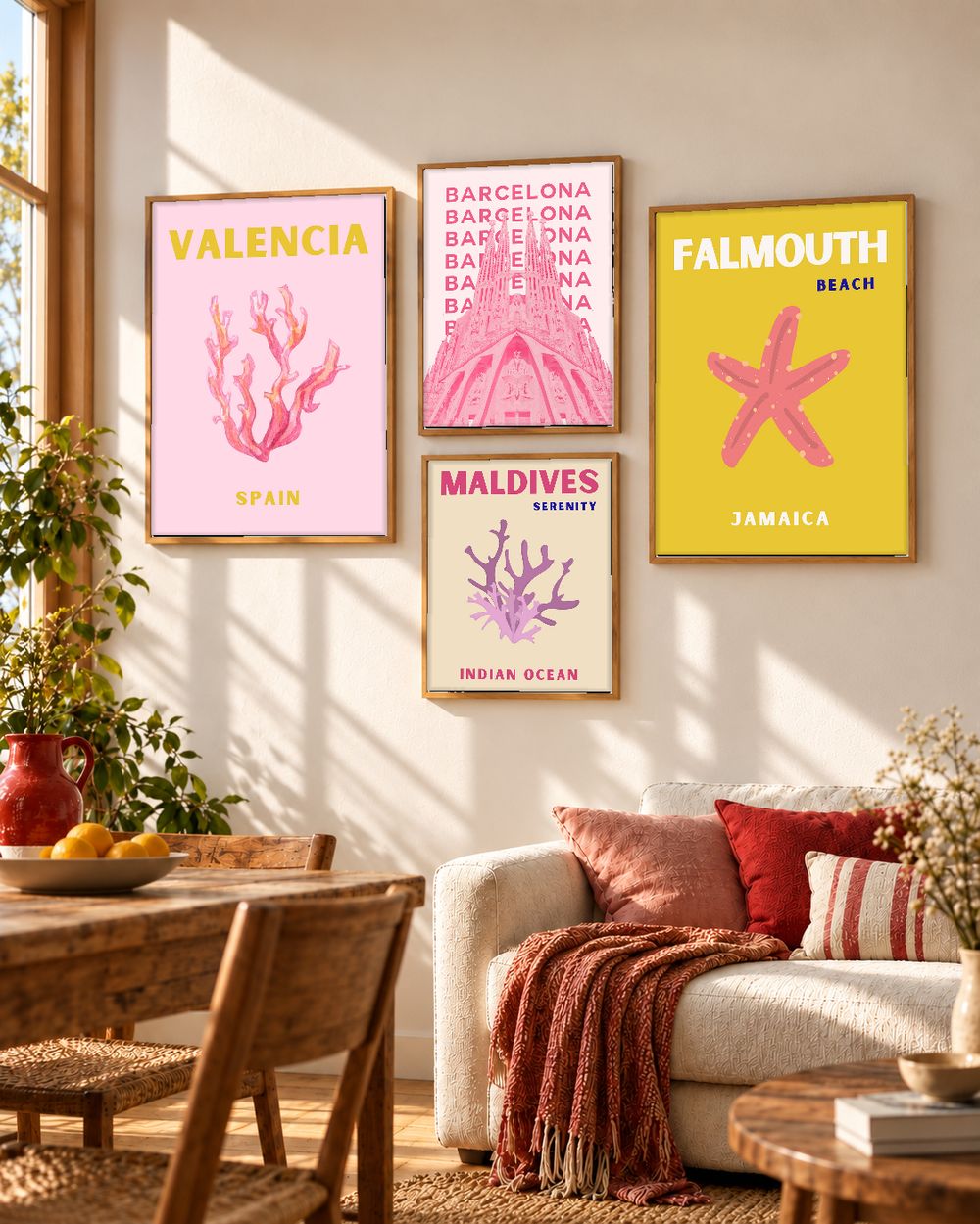 Set de 0 cuadros decorativos que combinan