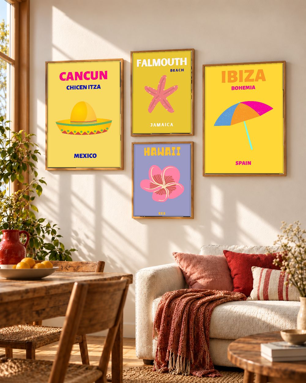 Set de 0 cuadros decorativos que combinan