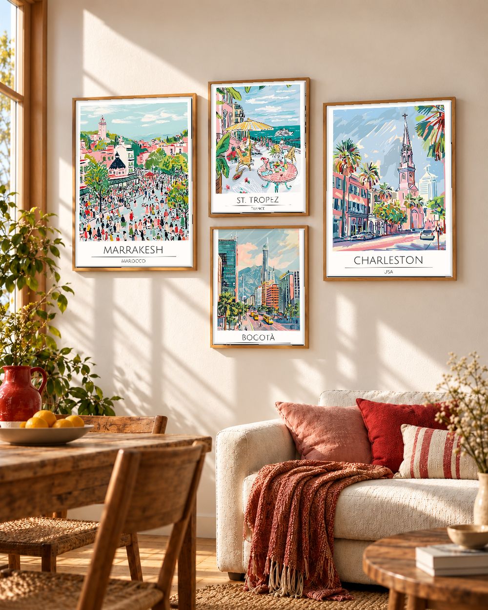 Set de 0 cuadros decorativos que combinan