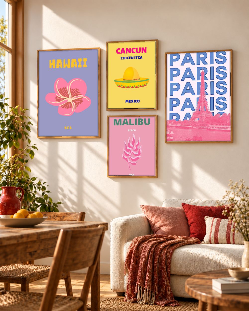 Set de 0 cuadros decorativos que combinan