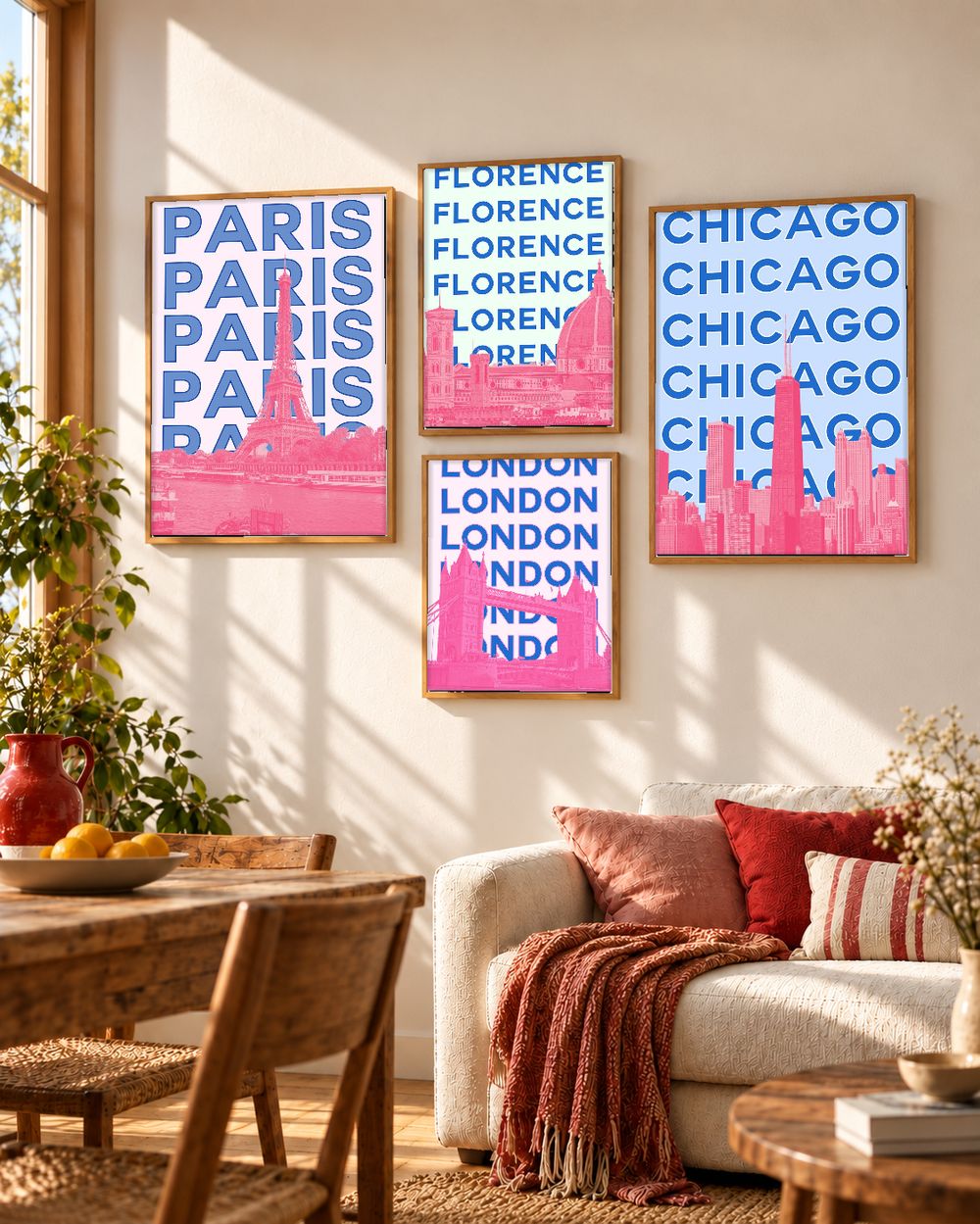 Set de 0 cuadros decorativos que combinan