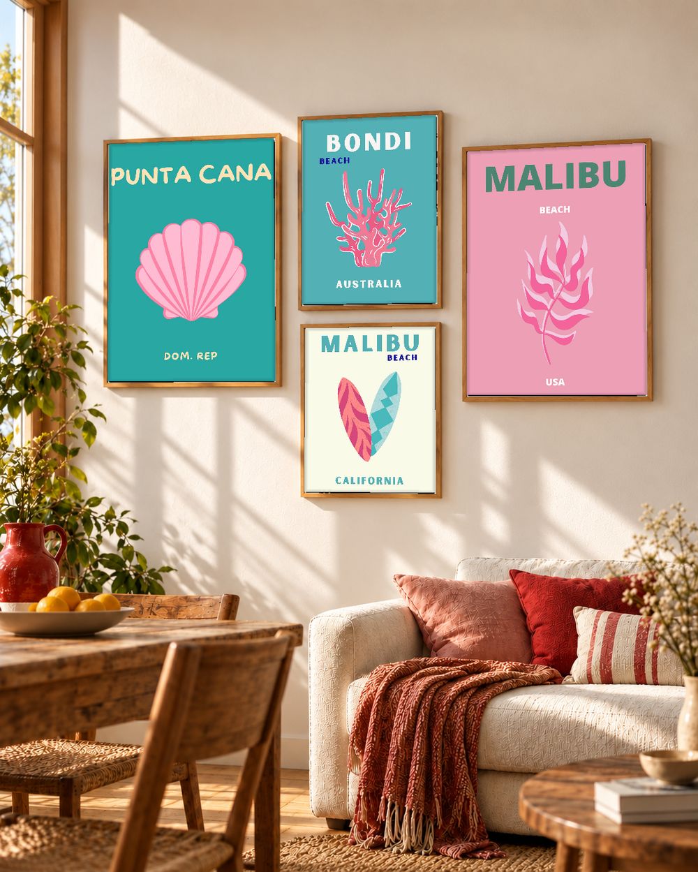 Set de 0 cuadros decorativos que combinan